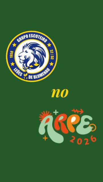 🏕️ Leões de Blumenau no ARPE 2026

Entre os dias 04 e 07 de junho, jovens do Grupo Escoteiro Leões de Blumenau participaram do ARPE 2026, realizado em Curitibanos/SC.

O evento reuniu patrulhas de todo o estado de Santa Catarina, proporcionando dias de aventura, aprendizado, desafios e integração. Nossos escoteiros representaram o grupo com dedicação, fortalecendo o espírito de patrulha, fazendo novas amizades e vivendo intensamente os valores do Escotismo.

Parabéns a todos os jovens e voluntários que fizeram parte dessa experiência inesquecível!

⚜️ Sempre Alerta para Servir! 
#escoteirossc
#escoteirosdobrasil 
#arpe