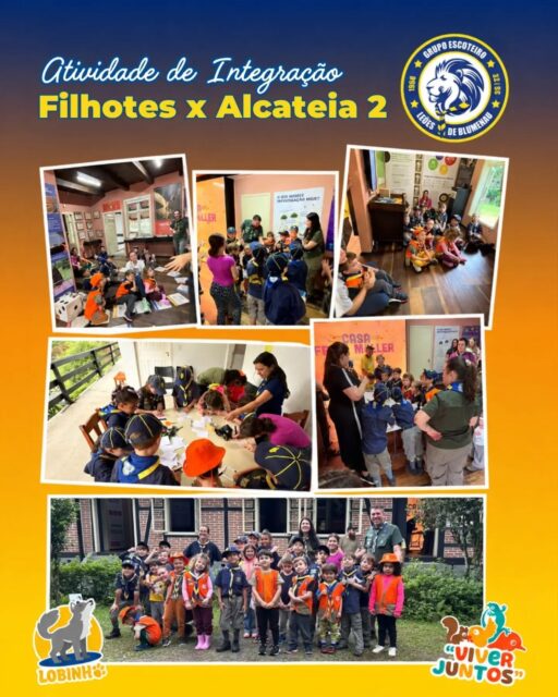 🐾 Integração e Aprendizado no Museu Fritz Müller! 🌿🏛️

Neste último sábado (10/10), a nossa ninhada do ramo Filhotes e os nossos lobinhos da Alcateia 2 tiveram uma manhã incrível e repleta de descobertas! Juntos, fizeram uma visita super especial ao Museu Fritz Müller, unindo diversão, história e conexão com a natureza. 🔍✨

É no Escotismo que a gente aprende brincando, constrói amizades para a vida toda e descobre o mundo ao nosso redor! ⚜️💛

👉 Quer fazer parte desta aventura?
Convidamos toda a comunidade para conhecer o Grupo Escoteiro de Blumenau! Nossas atividades acontecem todos os sábados. Venha nos fazer uma visita e traga sua família para viver essa experiência com a gente! 🏕️🔥

📍 Grupo Escoteiro de Blumenau
📅 Sábados das 14h às 16h30

📩 Entre em contato via DM ou entre em contato através do número de WhatsApp (47)3322-0135  para saber mais detalhes e agendar sua visita!

#EscoteirosDoBrasil #GrupoEscoteiroBlumenau #SempreAlerta #Alcateia #RamoLobinho FritzMuller Blumenau AventuraEAprendizado Escotismo